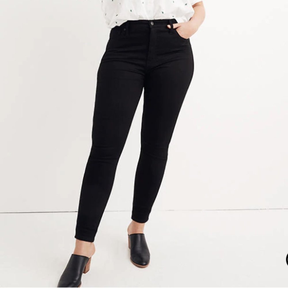 10" High-Rise Skinny Madewell Jeans - Size 30